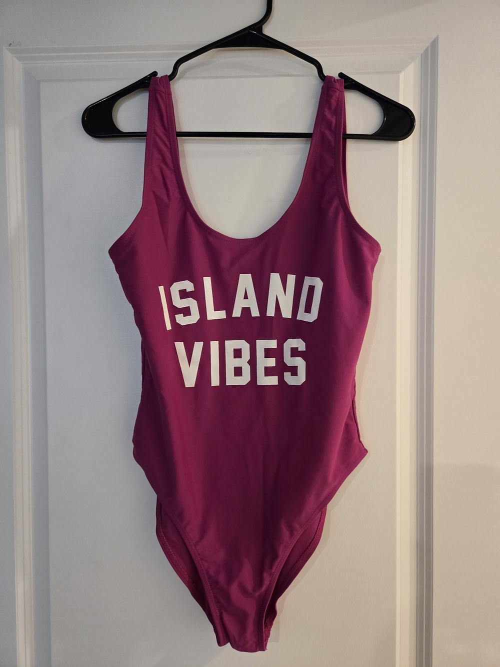 Island Vibes Fuchsia One-Piece Swimsuit